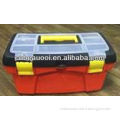 20" Plastic Tool Box with Top Organizer